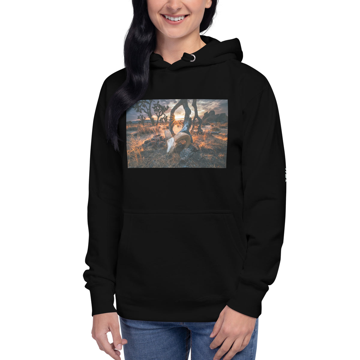 Hostile Beauty Unisex Fleece Hoodie