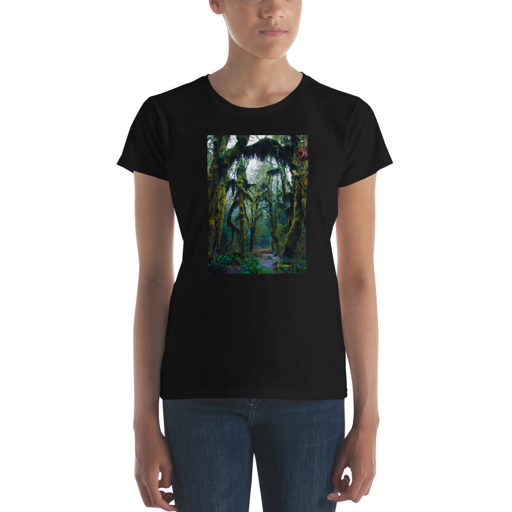 Primeval Forest Ladies&#39; Short Sleeve T-shirt