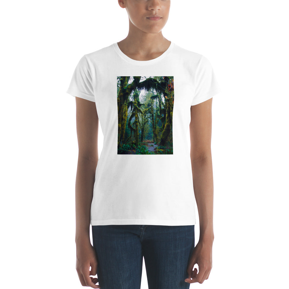 Primeval Forest Ladies&#39; Short Sleeve T-shirt